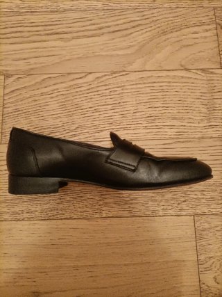 Mocassini uomo affusolati neri