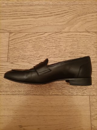 Mocassini uomo affusolati neri