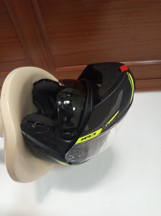 Casco Integral CGM Negro y Amarillo Xl A estrenar