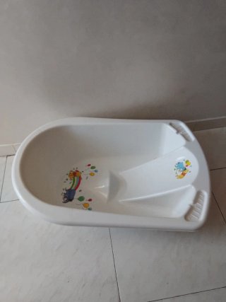 Bañera para bebé con dibujos