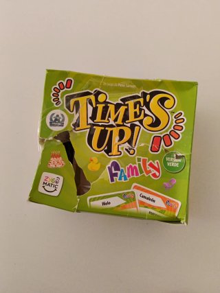 Juego Time's Up Family,caja rota