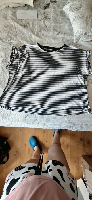 Camiseta marinera rayas T Única