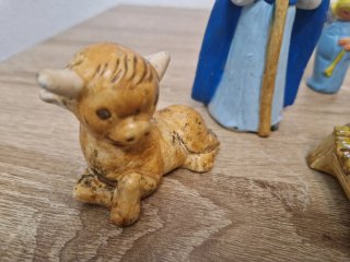 Figuras Belén Yeso Antiguo Ferrandiz