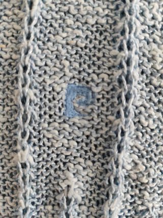 Jersey Pierre Cardin Azul Punto Manga Corta