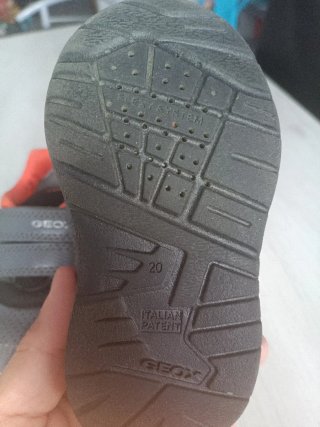 Geox Scarpe Bambino 20 DK GREY/ORANGE