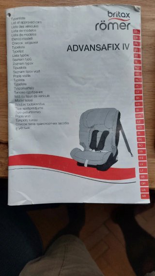 Silla coche Britax Römer Isofix
