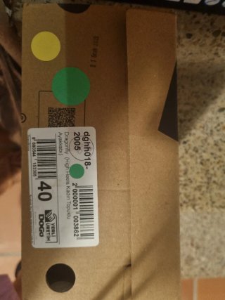 Zapatos de tacón multicolor