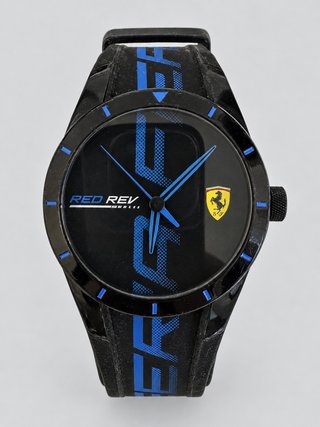 Reloj Ferrari Red Rev Negro y Azul