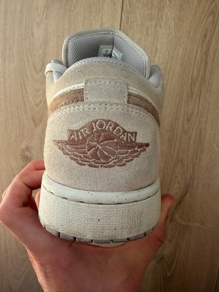 Nike Air Jordan 1 Low Beige/Blanco
