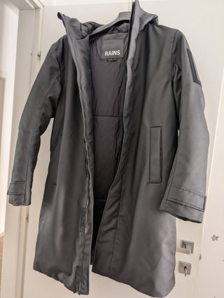 Rains Glacial Coat Grigio