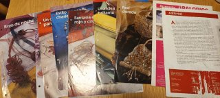 Lote Revistas más abalorios