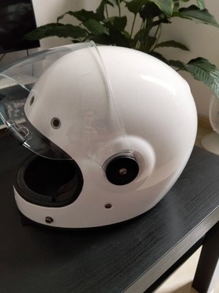 Casco Moto Shiro Blanco