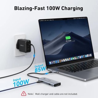 MOKiN Docking Station 6 in 1 USB-C Doppio Monitor
