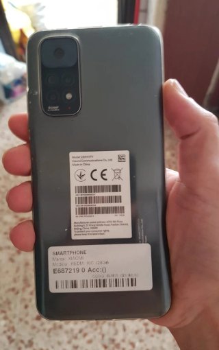 NOTE 11 4+2/128CON TICKET Y GARANTIA