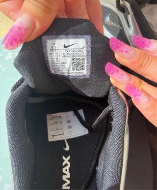 Nike Air Max Muse Donna Argento Nero Nuove