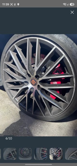Llantas Cupra performance 19 Pulgadas