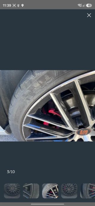Llantas Cupra performance 19 Pulgadas
