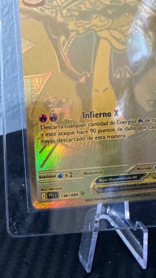 Mega Charizard X EX 130/094 Fuegos Fantasmales🇪🇸