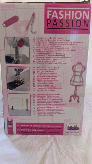 Máquina de coser infantil Fashion Passion