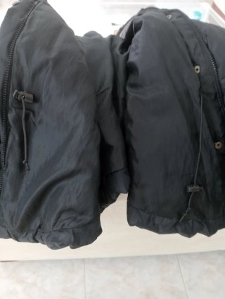 Parka acolchada Casual Tex negra