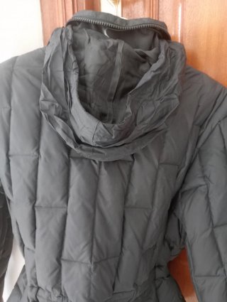 Parka acolchada Casual Tex negra