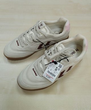 Zapatillas Hummel Talla 40 Beige y Rosa