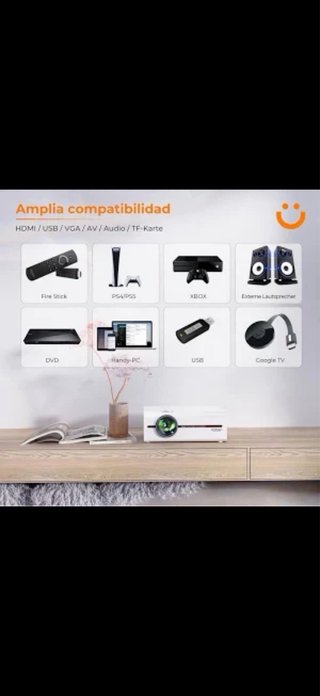 Proyector Portátil Yaber V5 Mini