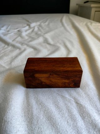Catalejo náutico vintage latón con caja