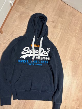 Sudadera Superdry Vintage Azul Talla M
