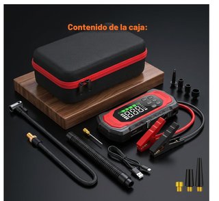 Eigotrav, Arrancador Batería Coche, inflador.