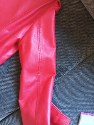 Chaqueta Biker Roja Safty Talla S