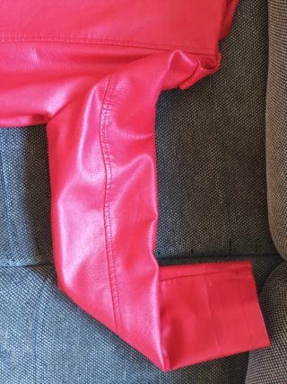 Chaqueta Biker Roja Safty Talla S