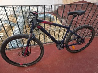 Bicicleta de montaña Azul