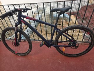 Bicicleta de montaña Azul
