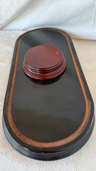 Fanal antiguo cristal y madera principios S.XX