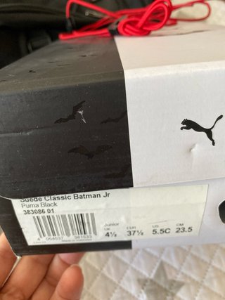 Zapatillas Puma Edición Limitada The Batman