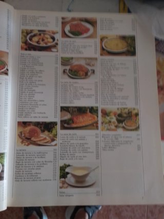 Libro de recetas de cocina