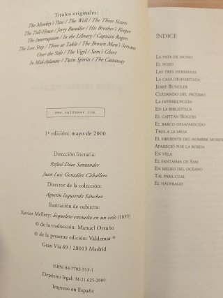 La Pata de Mono y Otros Cuentos Macabros