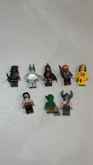 Lote 8 Figuras Fantasía / Señor Anillos