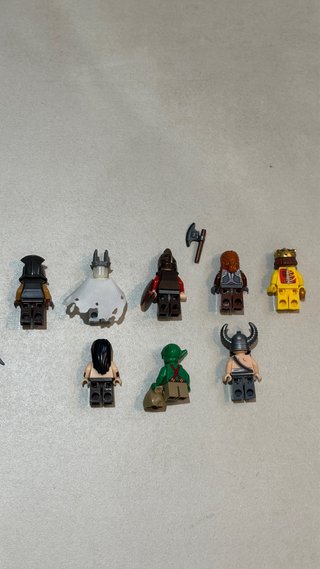 Lote 8 Figuras Fantasía / Señor Anillos