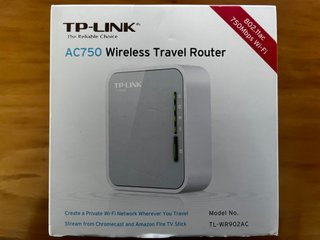 router Wi-Fi portátil para viajes y hoteles