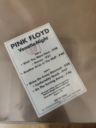 Vinilo Pink Floyd - Venezia Night '89