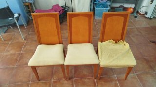Mesas de comedor extensibles de madera