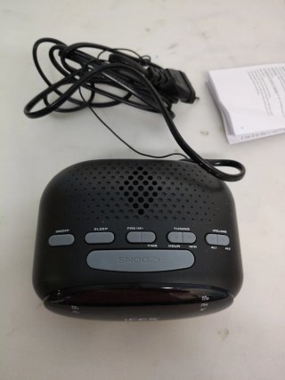 Radio Despertador ICES ICR-210 Negro