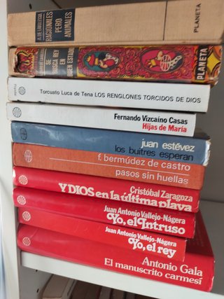 Novelas españolas contemporéneas