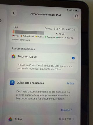 iPad Air M1 64GB Azul IMPOLUTA