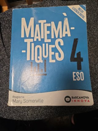 Matemàtiques, 4 ESO