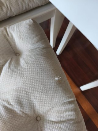 Mesa extensible IKEA Blanca + 4 sillas