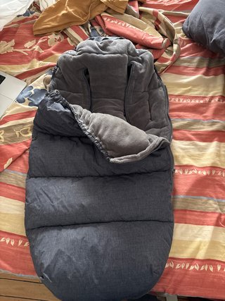 Saco invierno plumas para carrito bebé