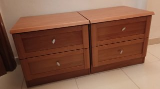 Mesitas de noche de madera